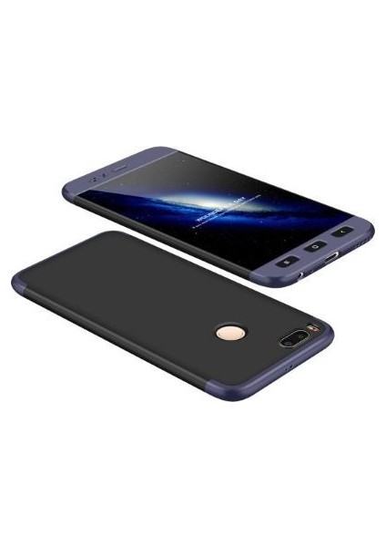 Xiaomi Mi 5X Kılıf 3 in 1 360 Sert Koruma
