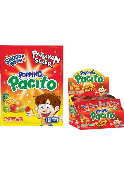 Shoogy Boom Tutti Frutti Patlayan Şeker