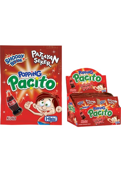 Shoogy Boom Kolalı Patlayan Şeker