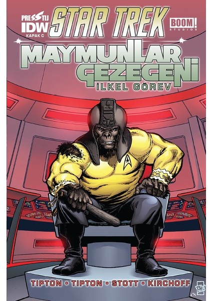 Star Trek Maymunlar Gezegeni Kapak C