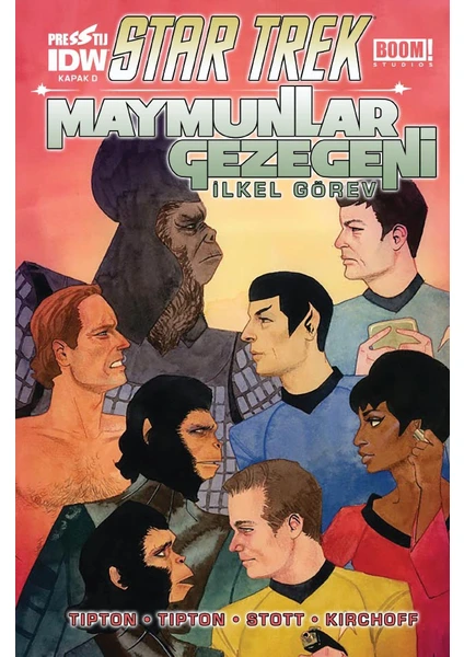 Star Trek Maymunlar Gezegeni Kapak D