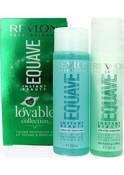 Equave Hydro Detangling Şampuan 250Ml Ve Keratin Enriched Volumizing Detangling Conditioner 200 Ml