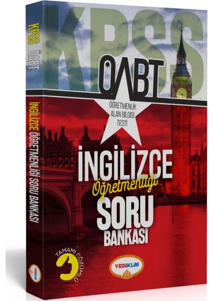ÖABT İngilizce Öğretmenliği Soru Bankası