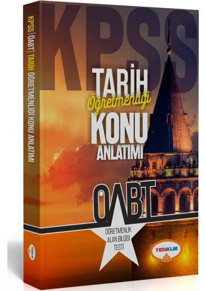 ÖABT Tarih Öğretmenliği Konu Anlatımlı