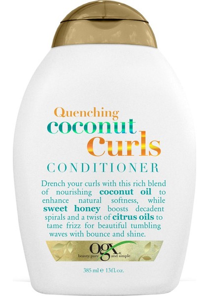 OGX Saç Kremi Coconut Curl 385Ml