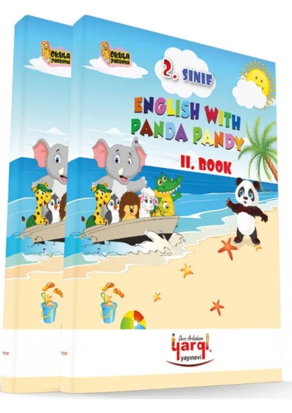 Yargı Ders Arkadaşım 2. Sınıf English With Panda Pandy 2 Kitap Cd'Li