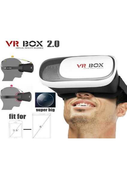 VR Box Sanal Gerçeklik Gözlüğü