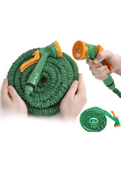 Uzayan Hortum Tabancalı Expandable Hose 15 Metre