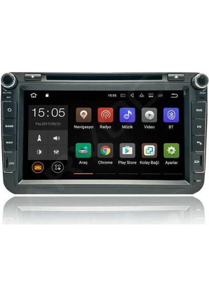 Caddy Android 7 Multimedya Sistemi 2004-2017 Modellere Uyumludur fiyatları