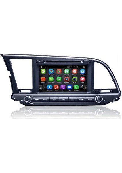 Hyumdai Elantra Android 7 Multimedya Navigasyon Dvd Yenı Kasa Tam Uyar
