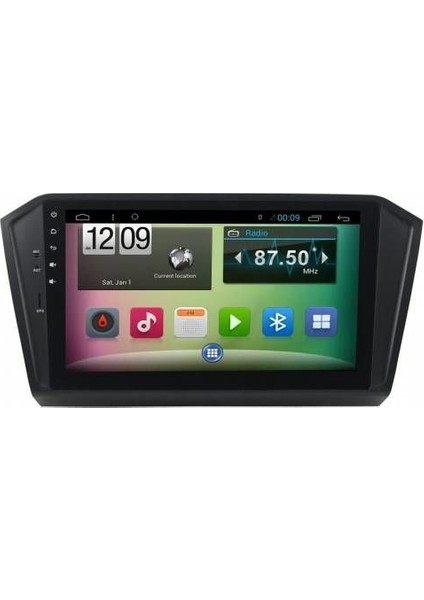 Volkswagen Passat-B8 Android Navigasyon Multimedya 10.1 inç Double Teyp Full Touch OEM 2017