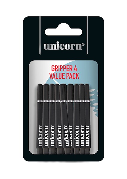 78930 Gripper 4 15 li (5 Set) Dart Şaft Seti Siyah Kısa