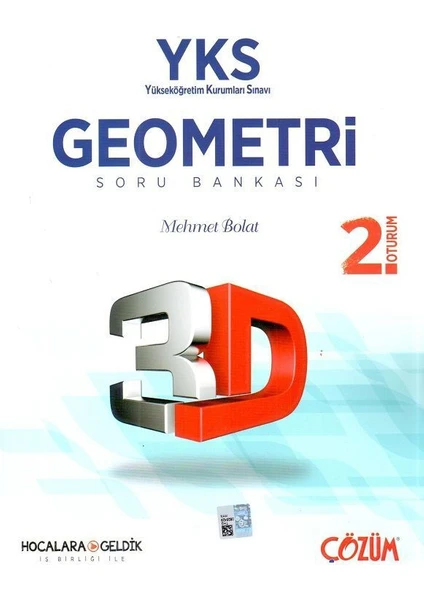 Çözüm Yayınları Hocalara Geldik Yks 2.Oturum 3D Geometri Soru Bankası