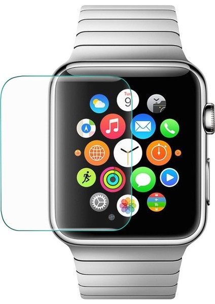 Apple Watch Uyumlu Series 3 42mm Nano Cam Ekran koruyucu Kırılmaz film