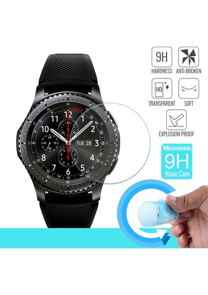 Samsung Gear S3 Frontier Nano Cam Ekran koruyucu film fiyatları