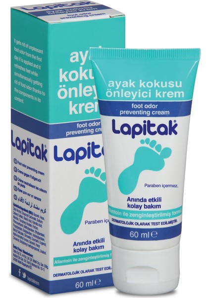 Ayak Kokusu Önleyici Krem 60 Ml