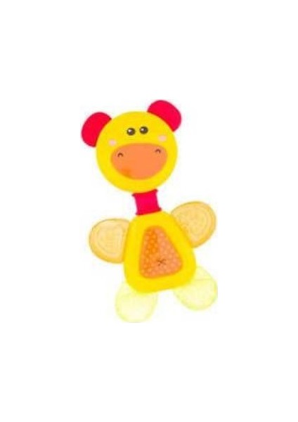 Çıngıraklı Sulu Dişlik Sarı Kırmızı