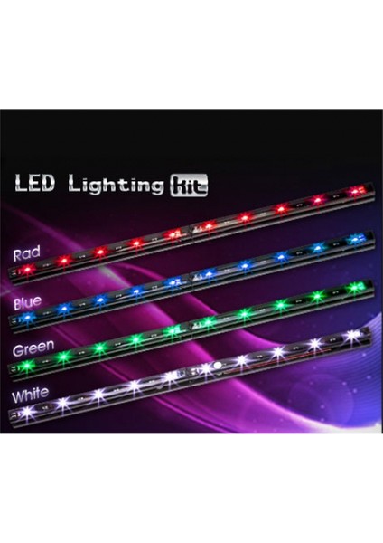 Cas-E1Laa-U03 Xi-Ray 15Cm 12V Yeşil 5 Led Aydınlatma