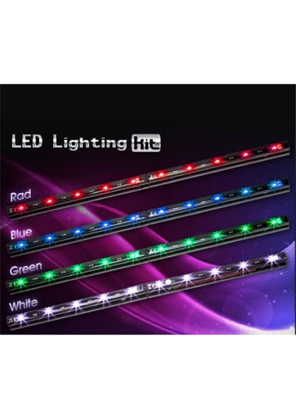 Cas-E1Laa-U02 Xi-Ray 15Cm 12V Mavi 5 Led Aydınlatma