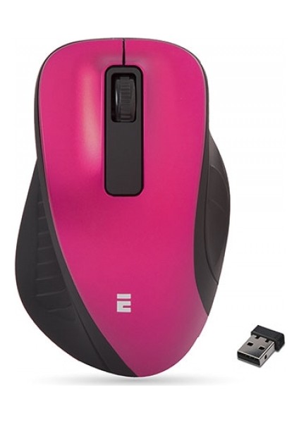 Sm-360 Usb Pembe 3D Optik Süper Sessiz Alkalin Pil Kablosuz Mouse