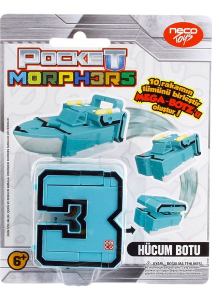 Pocket Morphers Dönüşebilen Numaralar Hücum Botu