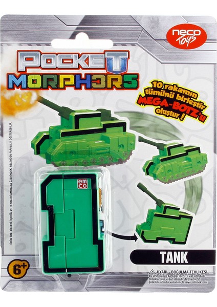 Pocket Morphers Dönüşebilen Numaralar Tank