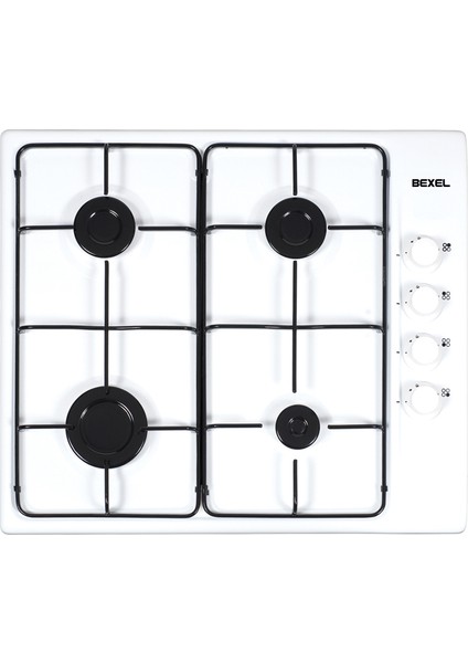 Set Üstü 4'lü Düğmeden Çakmaklı Ocak