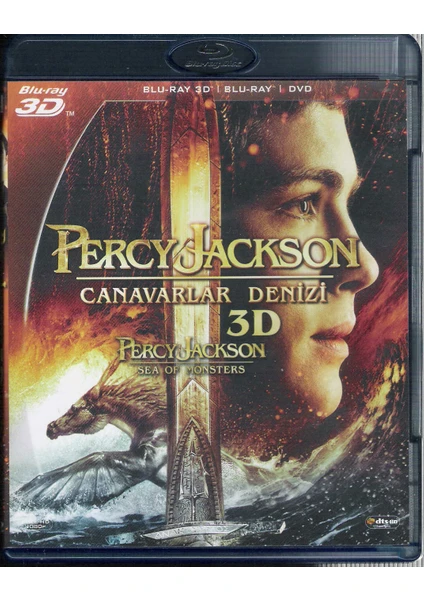 Percy Jackson: Canavarlar Denizi (Percy Jackson Sea Of Monsters) 3D Blu-Ray