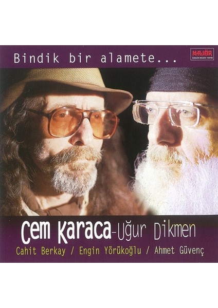 Cem Karaca / Uğur Dikmen / Cahit Berkay / Engin Yörükoğlu / Ahmet Güvenç ‎– Bindik Bir Alamete CD