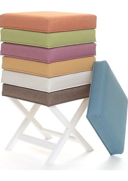 Evka Ahşap Bench Puf Light - Koyu Yeşil