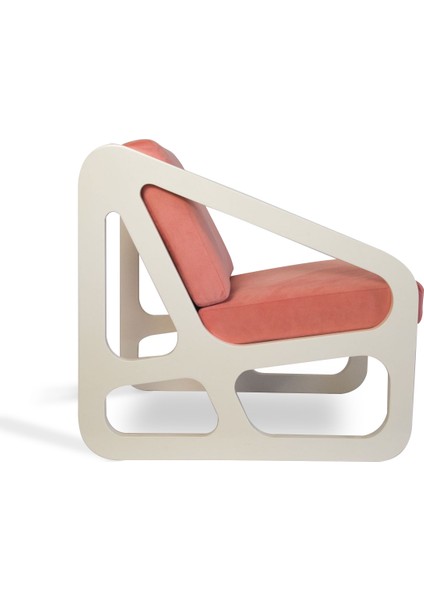 Evka Ahşap Spongy Tekli Koltuk Beyaz fiyatları