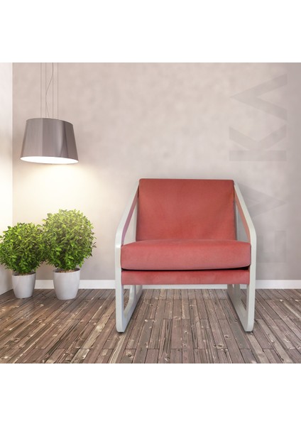 Evka Ahşap Spongy Tekli Koltuk Beyaz fırsatları