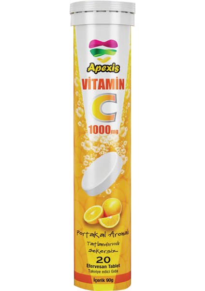 Efervesan Vitamin C 20 Tablet - 1000 mg