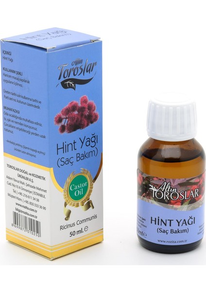 AltınToroslar Hint Yağı (Saç bakım)