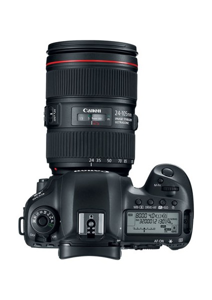 Eos 5D Mark IV 24-105mm f/4L IS II USM Lens Kit İthalatçı Garantili