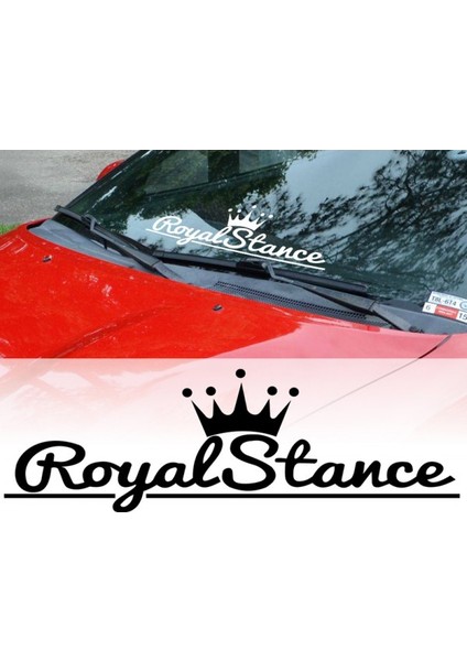 Royal Stance Sticker