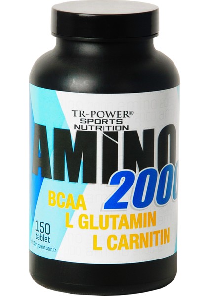 Tr Power Amino 2000 (150 Tablet) Bcaa,l-glutamin,l-carnitine