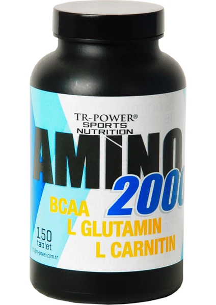 Tr Power Amino 2000 (150 Tablet) Bcaa,l-glutamin,l-carnitine