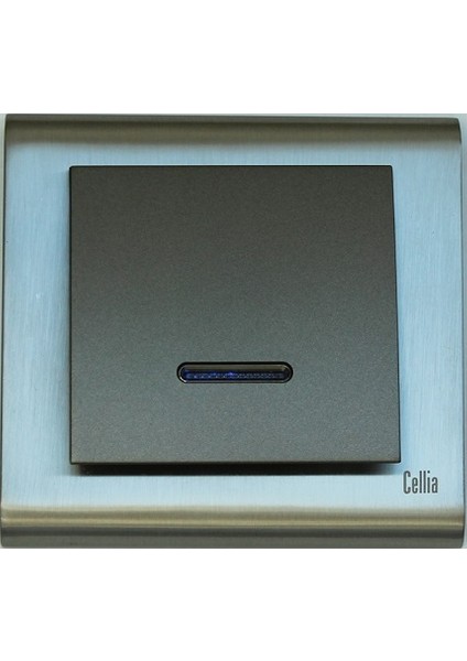 Cellia Işıklı Anahtar Yeşil Kapak Saten Çerçeve