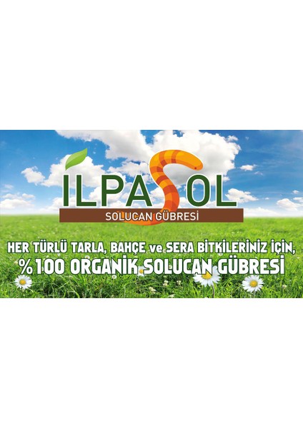 Organik Atıklarla Zenginleştirilmiş Separatör Solucan Maması 100 Kg