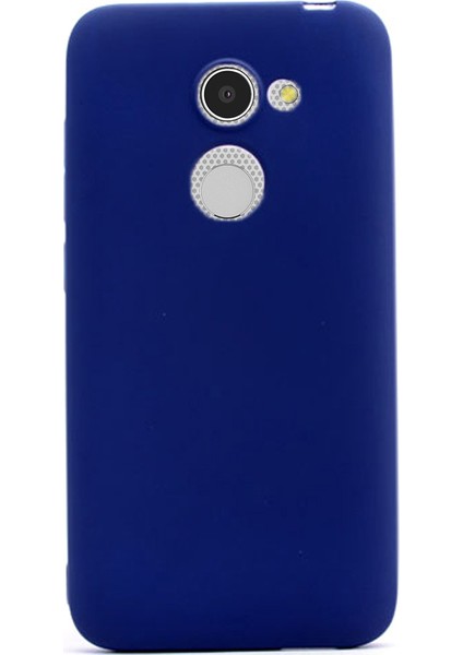 Alcatel İdol A3 Kılıf Premier Silikon Kılıf Lacivert