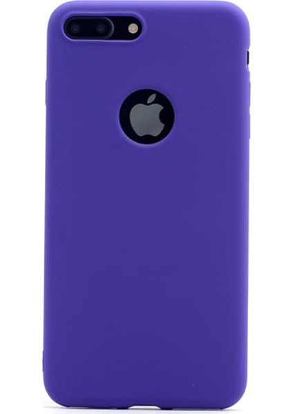 Apple iPhone 8 Plus Kılıf Premier Silikon Kılıf Lacivert
