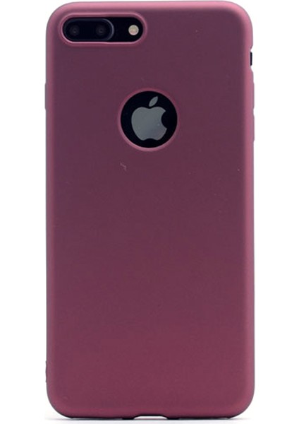 Apple iPhone 8 Plus Kılıf Premier Silikon Kılıf Mor