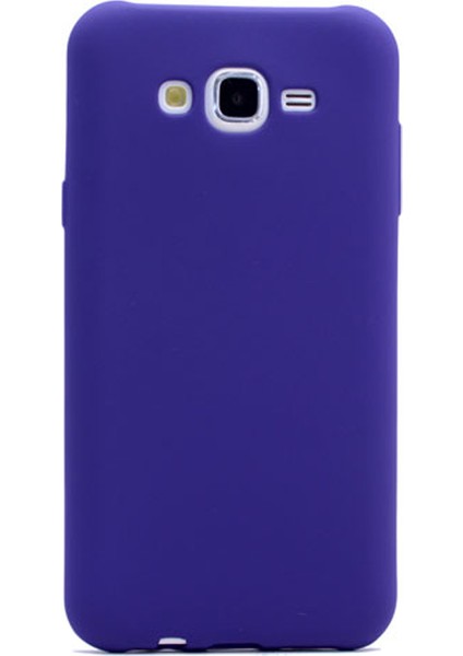 Samsung Galaxy J7 Core Kılıf Premier Silikon Kılıf Lacivert