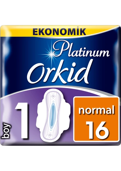 Platinum Hijyenik Ped Normal Ekonomik Paket 16 Ped