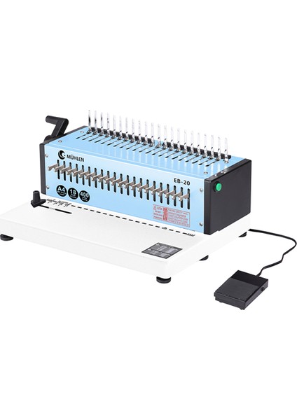 EB 20 Elektronik Plastik Spiral Ciltleme Makinesi