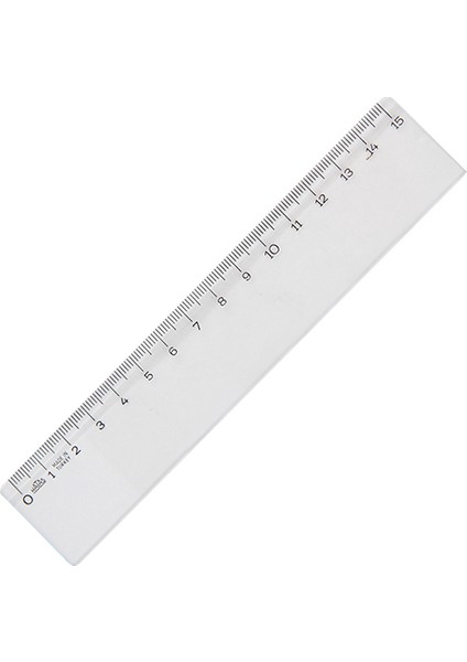 Cetvel Plastik Bürü Tipi Geniş 15 Cm 00140
