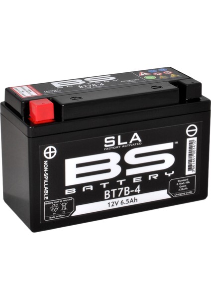 Motospartan AKÜ KURU BT7B-4 12V6,5AH KTM DUKE 200 YAMAHA NXC CYGNUS X 125CC XENTER 125 MAJESTY 250