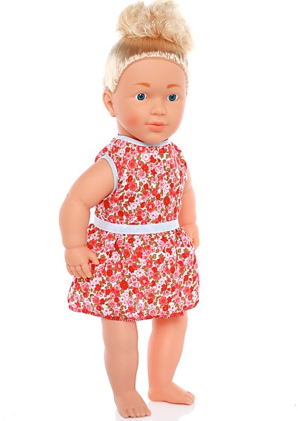 Konuşan Et Bebek Kırmızı 60 cm
