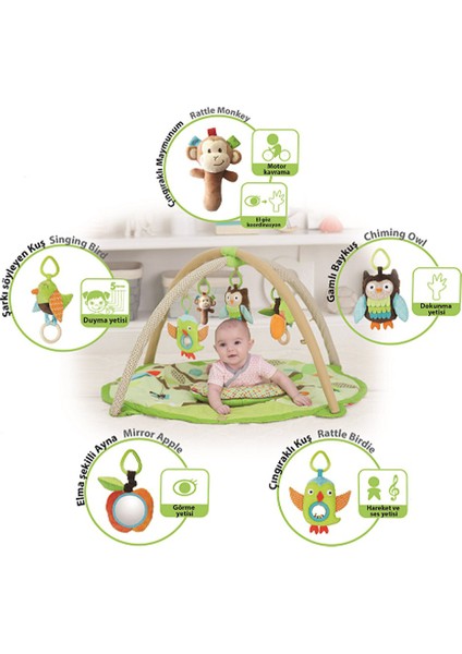 SZY102 Mutlu Bebek Oyun Halısı modelleri